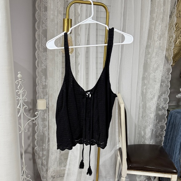 Old Navy Tops - Old Navy Black Knit Tank Top